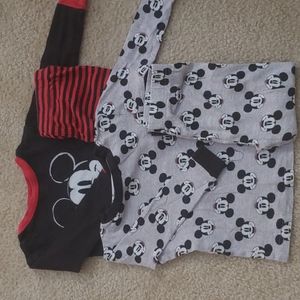 2 Pack 2 pieces pajamas Disney, Size 4T